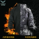 Дорожная камуфляжная куртка, ветрозащитный удерживающий тепло альпинистский комплект, «три в одном», увеличенная толщина