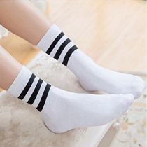 Student socks sports running calf socks college style school uniforms mid-calf socks football socks roller skating basketball socks