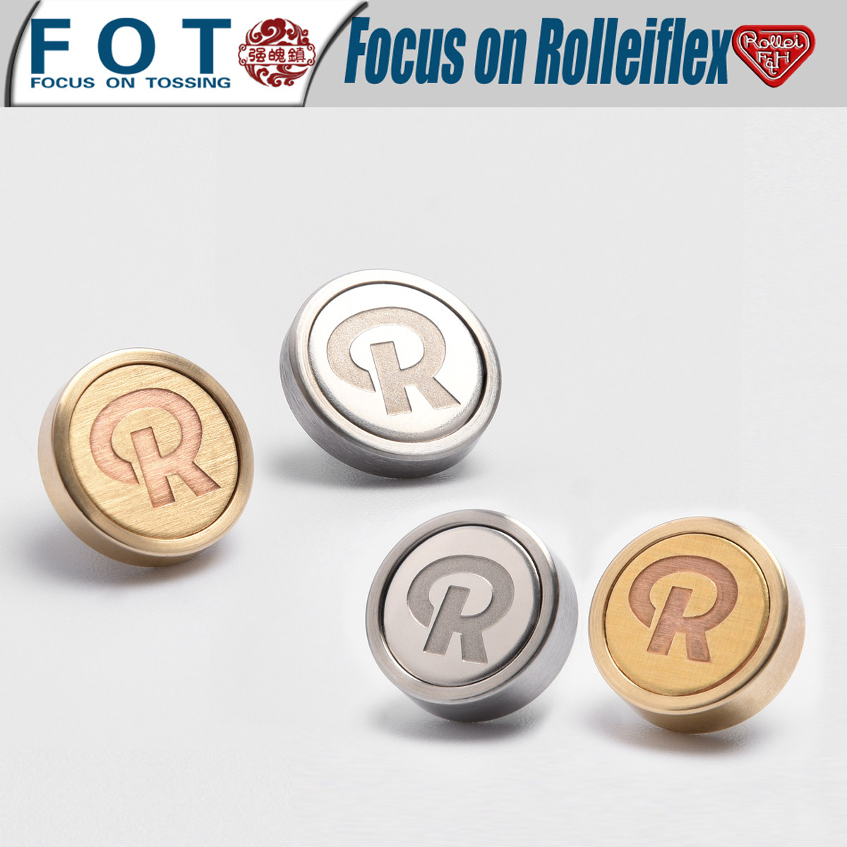 2019 NEW METAL PANEL ~ RolleiflexRollei35 Lulu with double anti-shutter nail shutter button