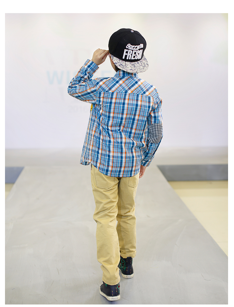 Chemise garcon WISEFIN à manche longue - Ref 2074588 Image 33