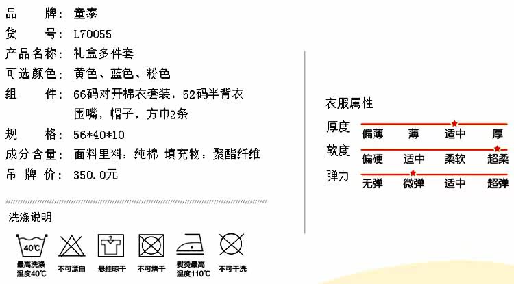 Coffret cadeau pour nouveau-né - Vêtements + Accessoires - Ref 1975490 Image 5