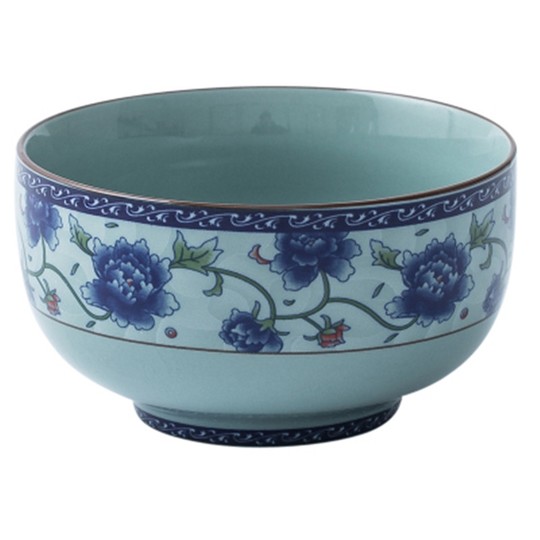 Blue and White Porcelain Guanfu Antique Porcelain Tableware Plates Dish Plates Jingdezhen