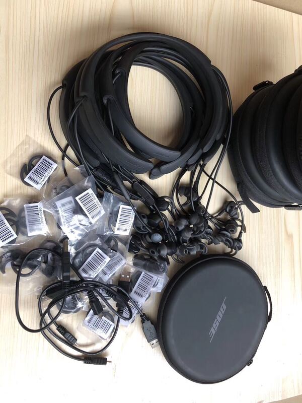 Maintenance Dr. Bose Qc30 Bluetooth Noise Canceling Headphones Left Ear Noise Rechargeable Bright Red Light Microphone Silent