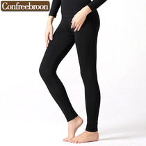 Womens autumn pants single piece modal pants stretch leggings slim thin warm pants wear plus size lining pants
