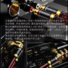 High-End Oxygen-Free Copper Two-To-Two Hifi Red and White Cd Amplifier Audio Dual Rca Audio Signal Cable