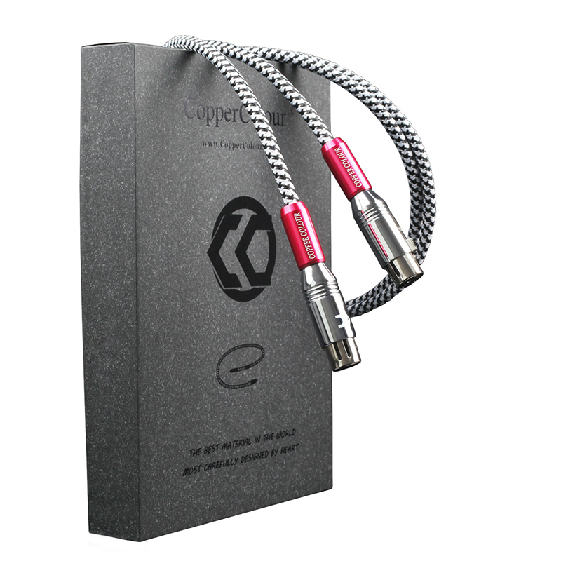 Copper Color Copper Color Platinum alloy RCA audio cable XLR XLR balanced signal cable XLR to RCA