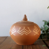 Xiyu Life Hall Soil Taomaina mud-filled tea pot Wake tea pot Dai traditional decoration 3D273