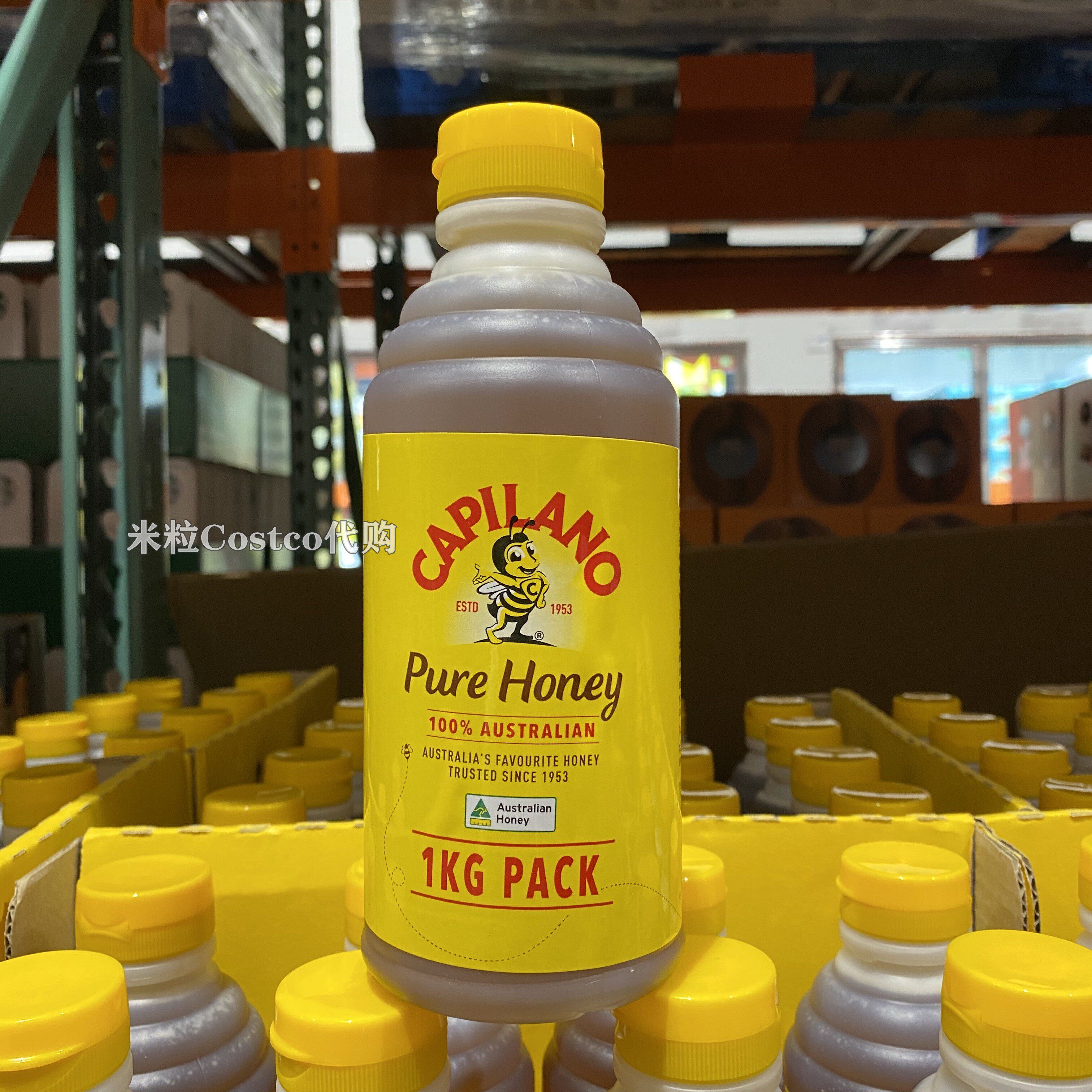 Spot Shanghai Costco purchase open market Australia imported pure CAPILANO honey 1KG