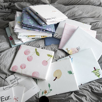 ins Nordic hipster 40 pieces of cotton bed sheet hats single single double literary stripes flower cotton single product