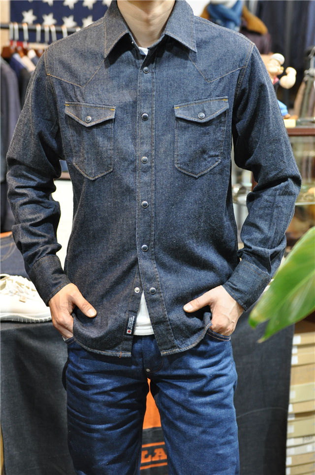 [wai] Italian Swedish COF Studio soft comfort with high tannin western shirt