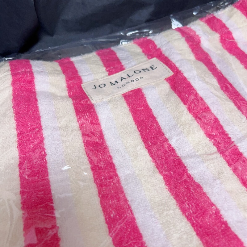 Jo Malone London/Joma Longon Peripheral Raspberry Towel Bag Beach Bag Handbag Tote Bag Jo Malone London/Joma Longon Peripheral Raspberry Towel Bag Beach Bag Handbag Tote Bag
