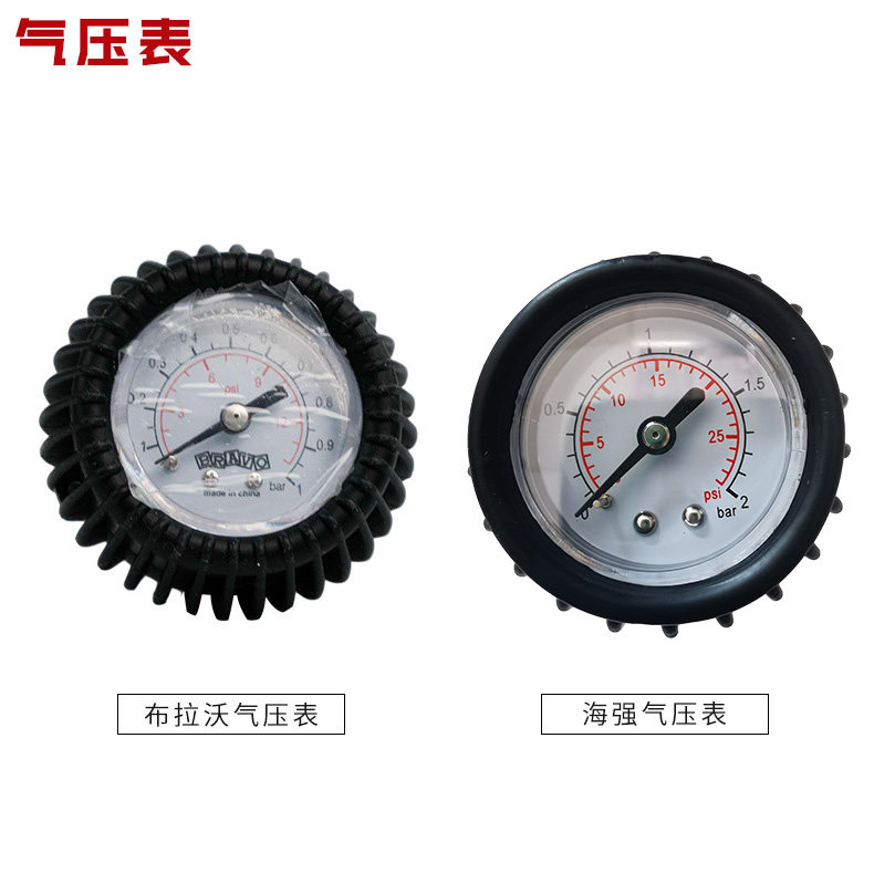 Chongguan hot-selling assault boat fishing boat inflatable boat rubber boat accessories one-way barometer pressure valve pressure gauge