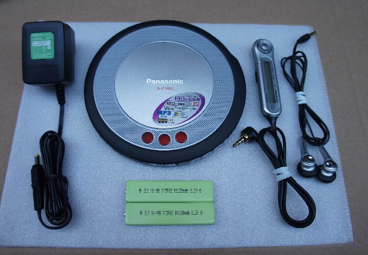 Original Panasonic CD player SL-CT800 ultra-thin CD Walkman supports MP3 disc second-hand