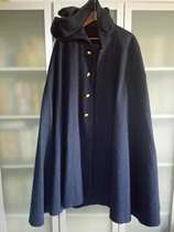 France French Army State Telegraph Telephone Department Public Law Original Woolen Cloak Vintage