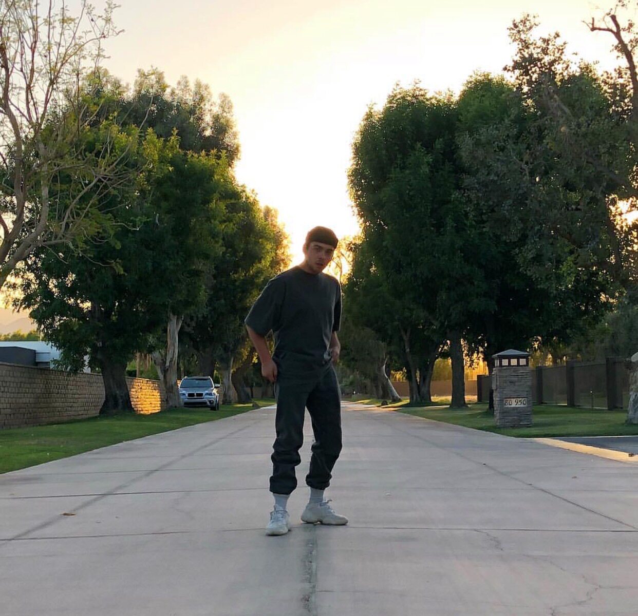 Текстура взрыв YEEZY SEASON 6 KANYE высокая улица земля цвет фонд мойка сделать старый брюки брюки 