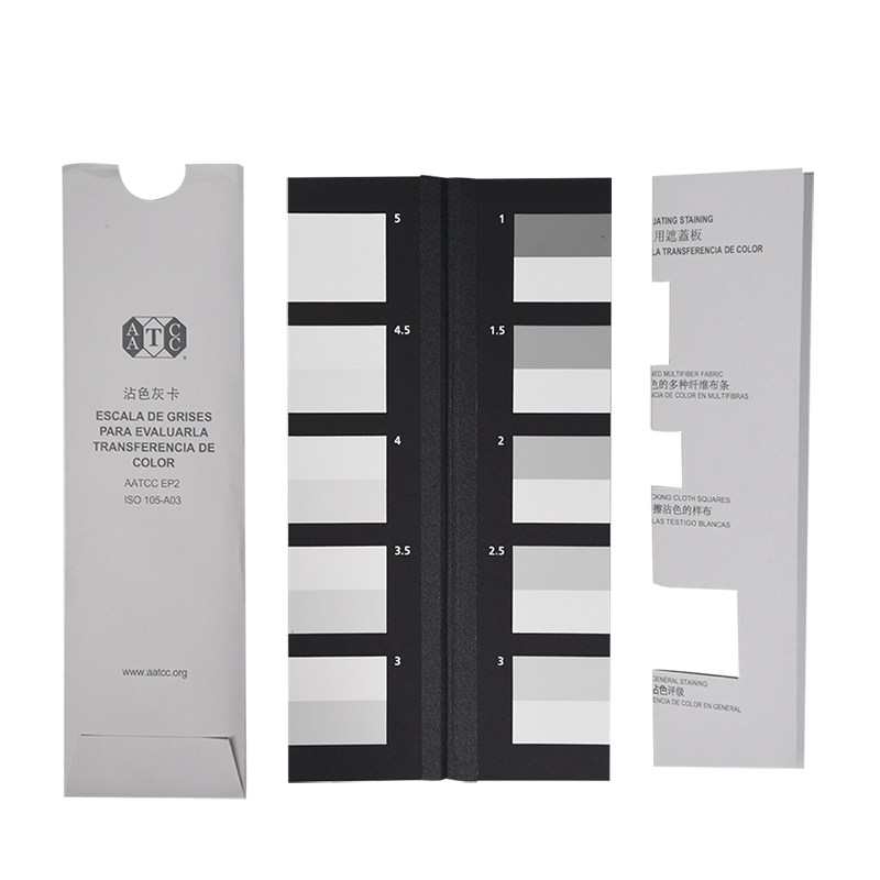 American AATCC gray card dip color Gray card color fastness assessment standard color card ISO A03
