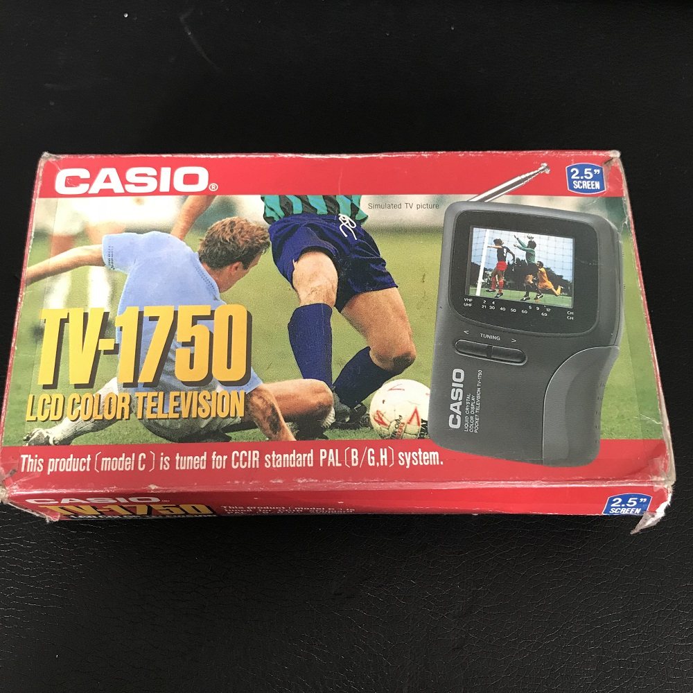 卡西欧CASIO TV-1750，原装日本小电视的魅力何在？📺🔍-世嘉记忆卡-淘宝好物网