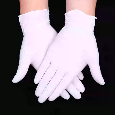 Special acid-proof car paint gloves disposable dental protection gloves Butyl nitrile rubber latex paint resistant