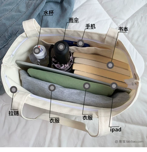 Милый японский универсальный шоппер подходит для мужчин и женщин, сумка на одно плечо, подходит для студента