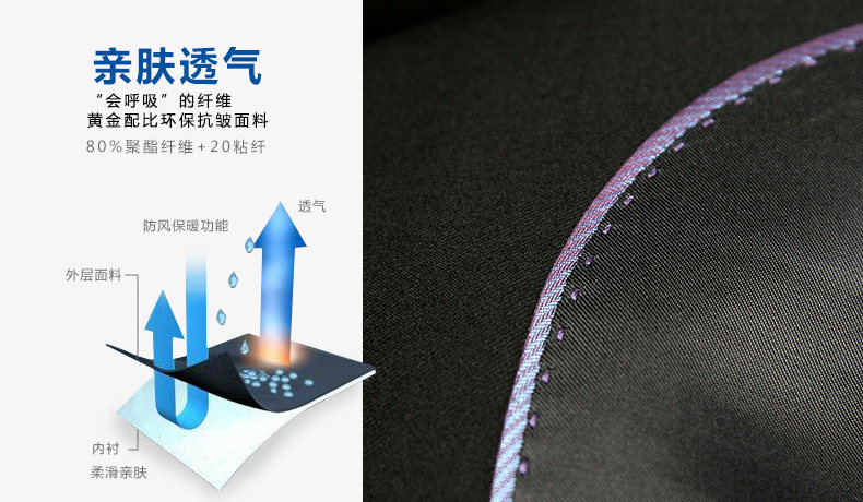 Costume homme TAIKONGSHU 100% Polyester pour automne - Ref 1569483 Image 27