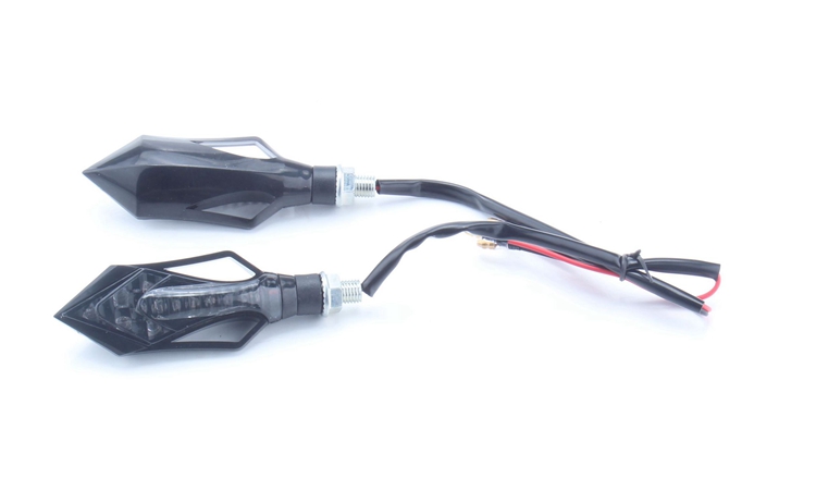 Đèn báo rẽ xe máy Yamaha Fuxi Qiaoge trang trí đèn điện Xe điện 12V đèn pha cưỡi chéo hướng đèn LED đèn pha bi cầu xe máy