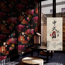 Japanese style wallpaper Japanese cuisine shop decoration classical features shop photography background wallpaper