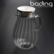 Creative teapot set glass cool kettle high temperature resistant household large capacity Cup explosion proof pot juice cold kettle