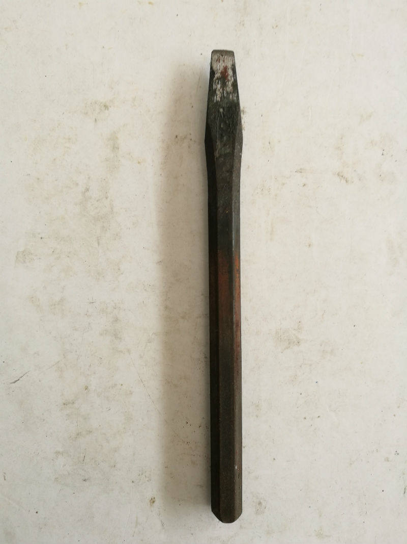 Flat chipping fitter repairs chiseled iron Xiaoping chisel head 7 5mm Width Total length 155mm