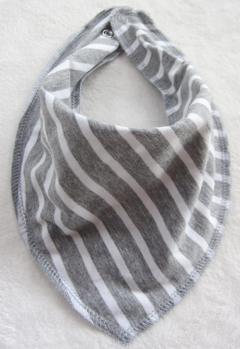 Summer thin section best-selling foreign trade original single double-layer cotton baby triangle towel baby bib bib - Taobao