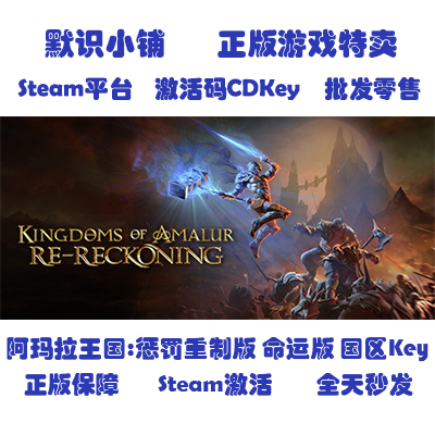 Steam Kingdoms of Amalur Punishment Remastered Edition Destiny Edition China Region Key