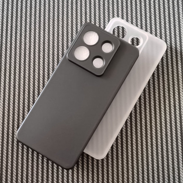 Frosted Transparent Clear Silicone TPU Note 13, Note 13 Pro, Note 13 Pro+ Phone Case