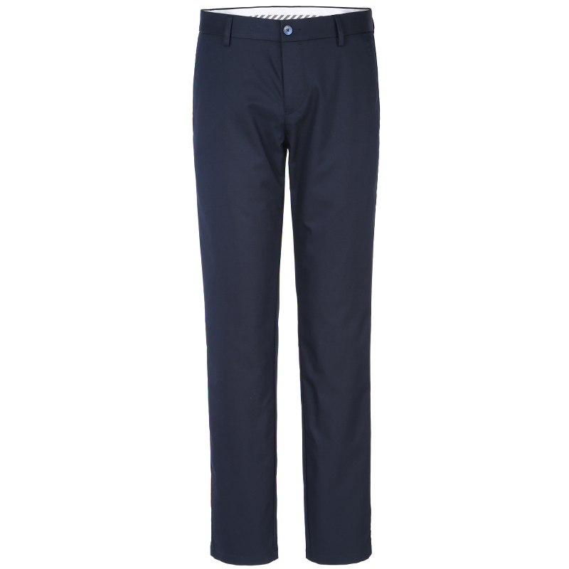 Goldlion Business Casual Pants Summer Solid Color Slim Fit Men's Pants Thin Non-Iron Long Pants