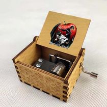 Animation Death Note Cartoon Peripheral Music Box Creative Birthday Gift Wooden Music Box Customization
