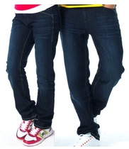 N a Nadia special men and women couples casual straight leg jeans AB268