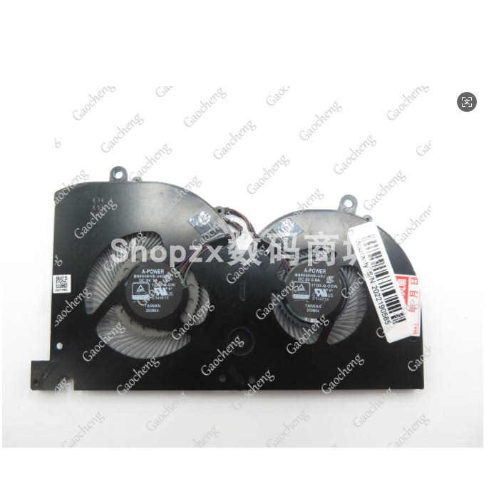 Suitable for the New Msi Creator17 Gs76 Ws76 Ms-17M1 Laptop Fan