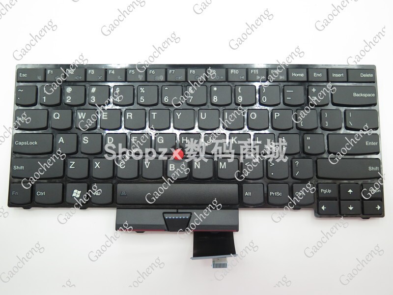 Gaocheng Is Suitable for Lenovo ThinkPad T430U L330 E430 Notebook Keyboard Gray Label 04Y0264