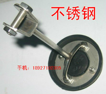 Stainless steel hand pressure pump hanging core rock well pump piston cup water well pump skin valve a pair of diameter 8CM