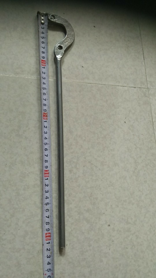 Cast iron pump accessories solid iron handle handlebar hand pump crank