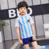 Áo tắm cho bé trai Bộ đồ bơi chia tay Bộ đồ bơi cho bé trai Big Boy Áo ngắn tay áo chống nắng hàng đầu - Bộ đồ bơi của Kid đồ bơi nàng tiên cá Bộ đồ bơi của Kid