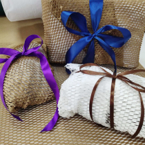 Honeycomb paper Packaging Honeycomb Pull Mesh Paper Buffer Easy Crus Cosmetics Grid Paper Mesh sheet Leaflet Whole Box Wrapping Paper