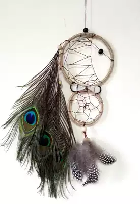 Exquisite birthday gift Korean version of exquisite handmade car room interior dream catcher net hanging decoration home pendant