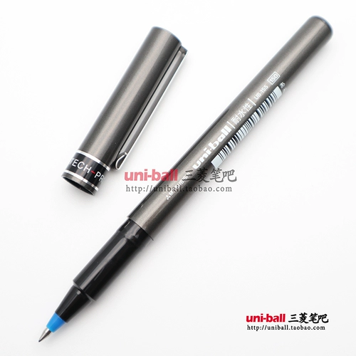 Ручка шариковая жидкостная Uni Mitsubishi UB-155 прямая (0,5мм)