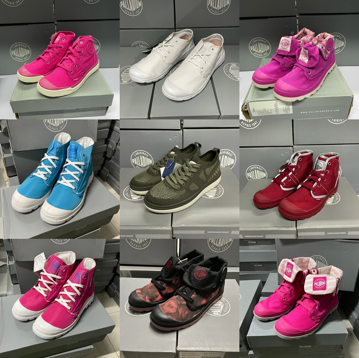 PALLAdium special price Palatine male and female Bull Leather Waterproof Shoes Sails Shoes Leather Shoes Leather Shoes Casual Shoes