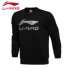 Áo len cổ điển Li Ning 2018 mùa thu dài tay áo thun cổ tròn sơ mi nam giản dị dệt kim chạy bộ thể thao Thể thao lông cừu / jumper