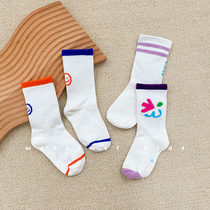 SASAs meatball sister childrens socks Korean trendy socks ins combed cotton mens and womens childrens tube socks