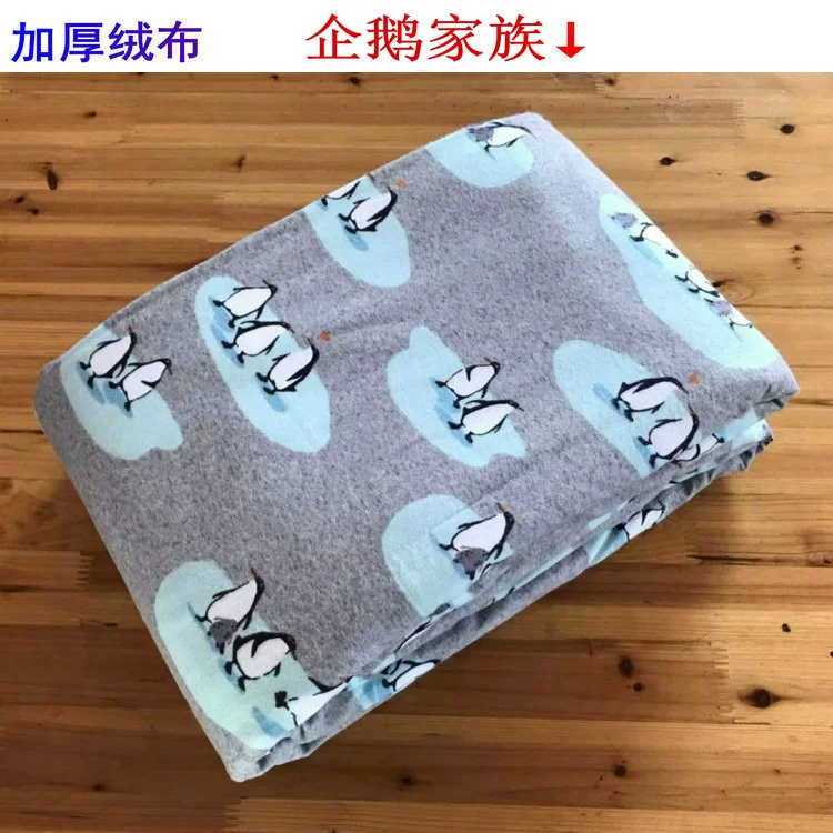 Sản phẩm mới cotton nhung cũ thời trang chăn đơn mảnh dày ấm chăn đơn 180x200x230 đôi 6x7 feet - Quilt Covers