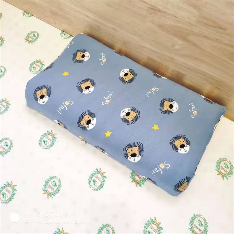 Pull Rack Crafts All Cotton Knit Cotton Thai Vegetarian ten thousand Latex Pillowcase Adult Children Baby Pillow Skin Lion King