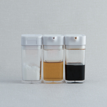 Kitchen Table Seasoned Seasoning Bottle of Bottle Kit Home Plastic Barbecue Zoosauce Bottle MSG Soy Sauce Salt Vinegar Sugar Bottle