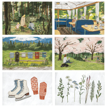 (Overdue Flush price) 2020 Filming Props ins Wind Desktop Small Terra Calendar Calendar Creative Pendulum decorations