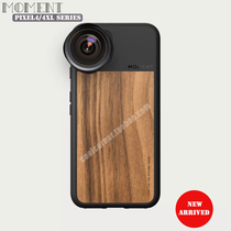 New Moment Pixel4XL wood grain canvas protective shell mobile phone wide-angle portrait macro fish deformation lens